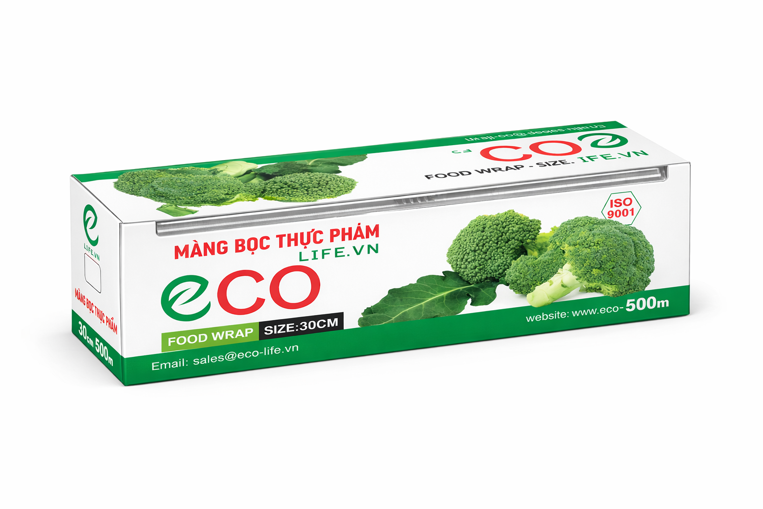 Hộp màng bọc thực phẩm ECOWrap 30cm x 500m